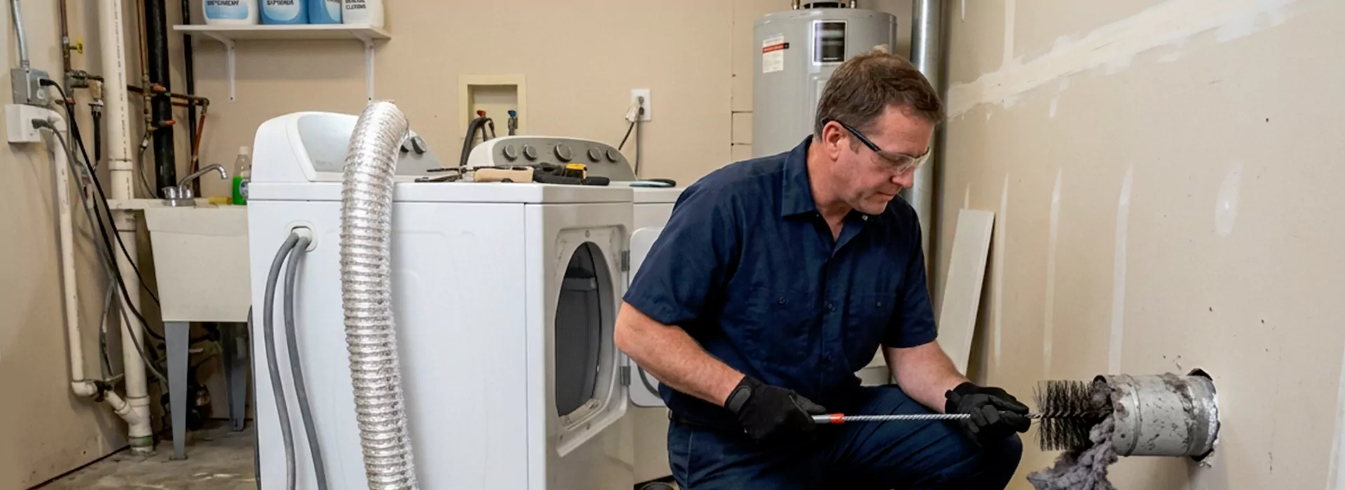 Clogged Dryer Vent Repair in Midland, Texas
