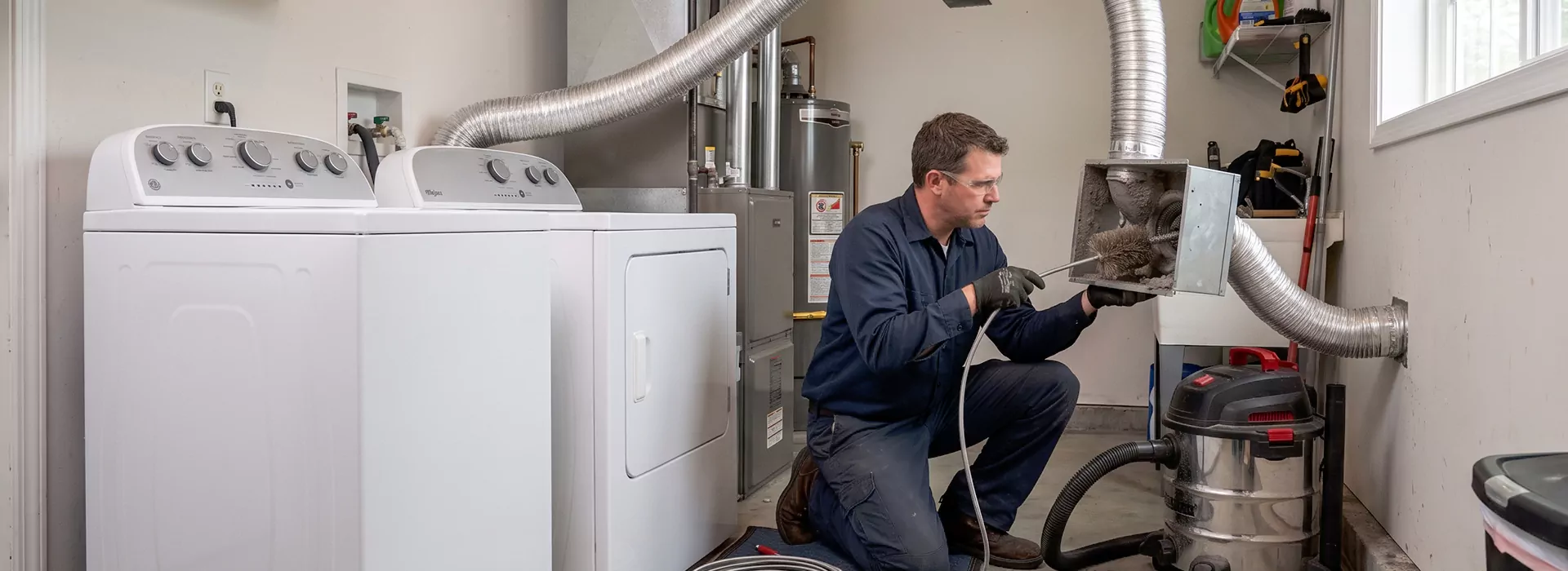 Dryer Vent Booster Fan Cleaning Midland, TX
