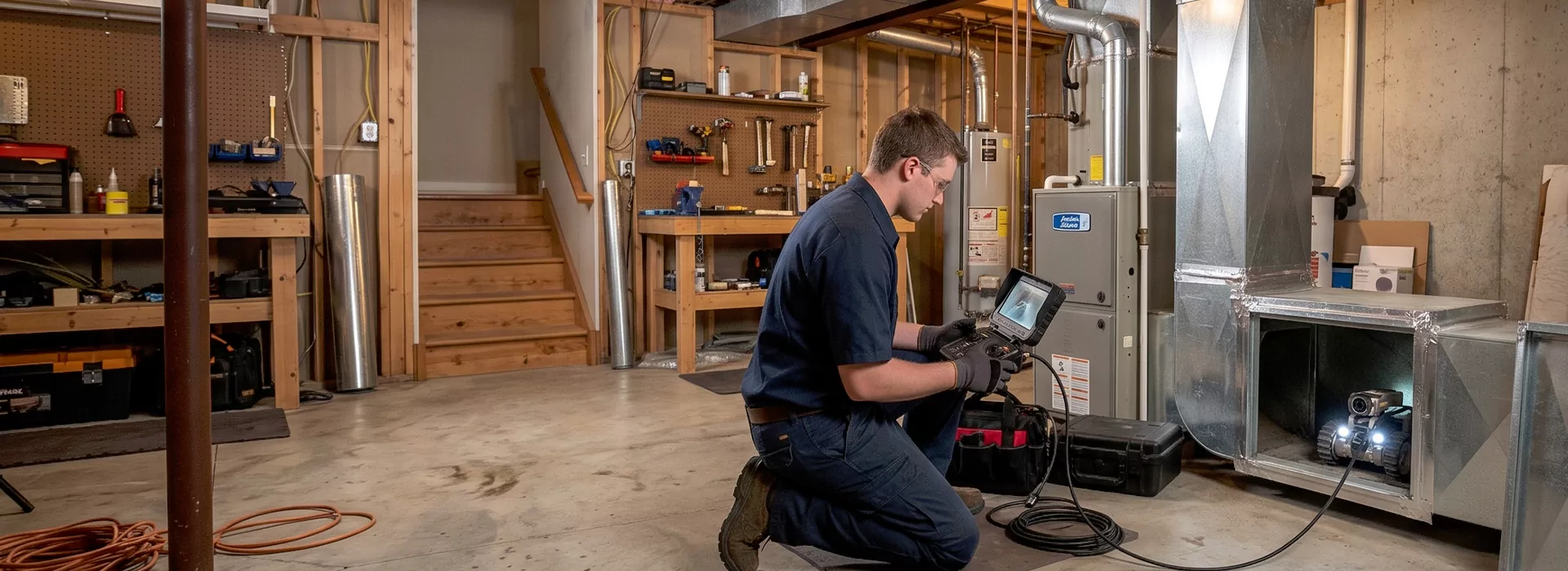 Robotic Duct Inspection Midland, Texas