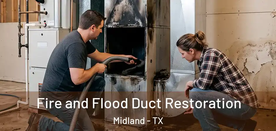 Fire and Flood Duct Restoration Midland - TX