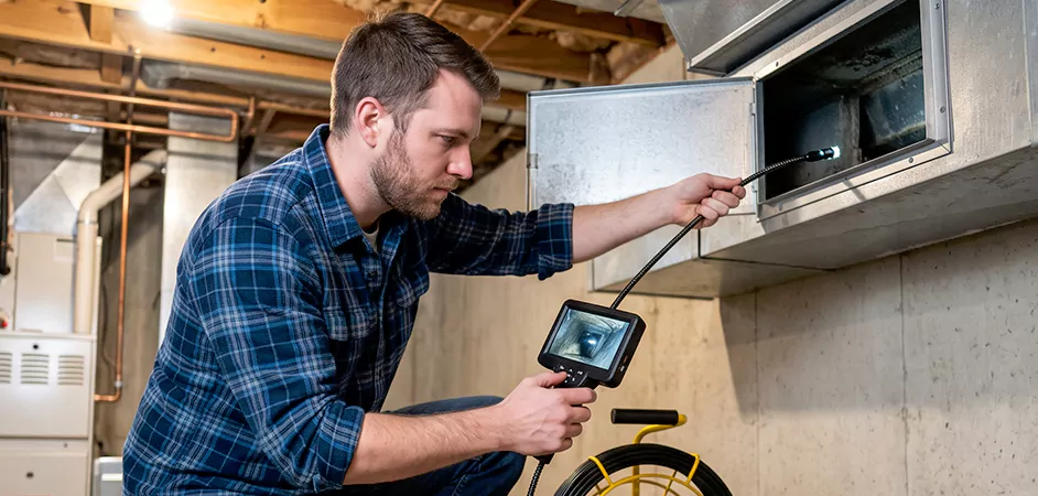 Post-Renovation Duct Inspection in Midland