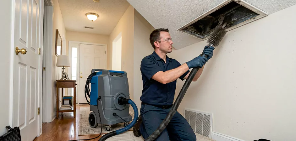 Mold-Affected Duct Deep Cleaning in Midland