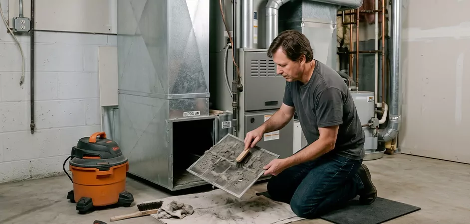 Dryer Lint Trap Maintenance in Midland
