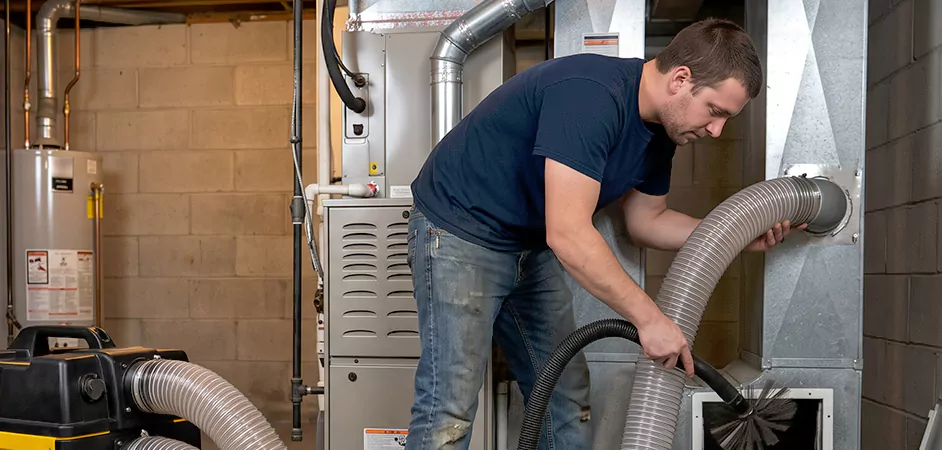 Negative Pressure Duct Cleaning for Large and Long Duct Systems in Midland